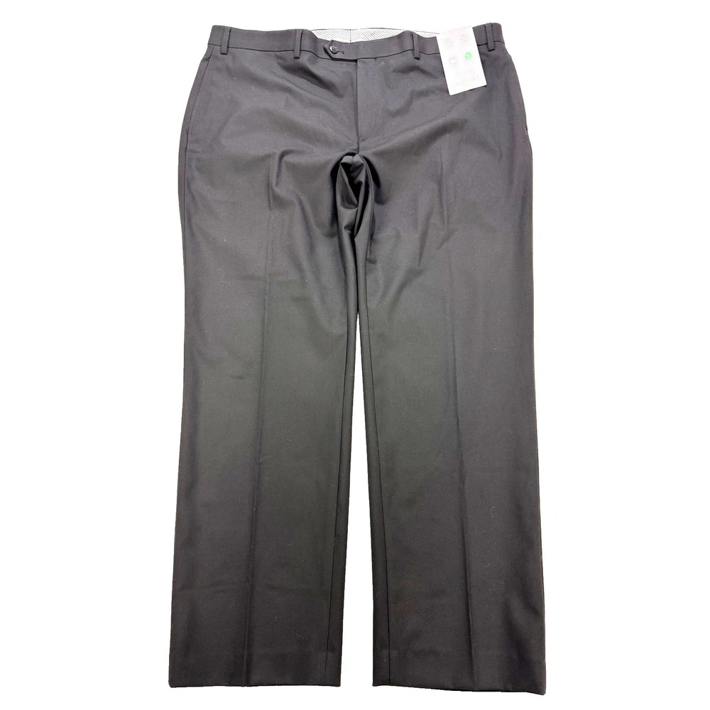 Michael Kors Newbury Pants Men 42x30 Black Straight Stretch Golf Recycle NWT $95